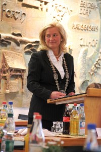 Konstituierende Sitzung mit Bürgermeister Eckental Frau Dölle