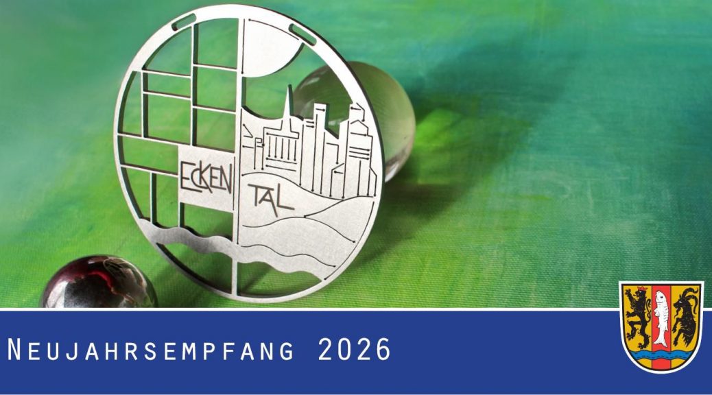 Neujahrsempfang 2026 Symbolbild Eckental silbern