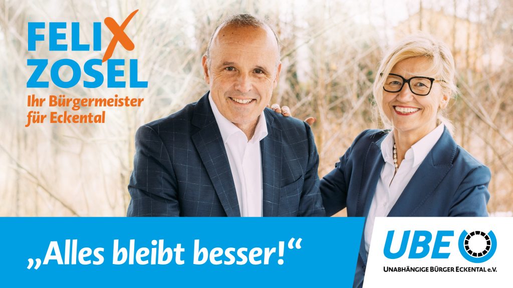 Bürgermeisterin Ilse Dölle mit 3. Bürgermeister Felix Zosel